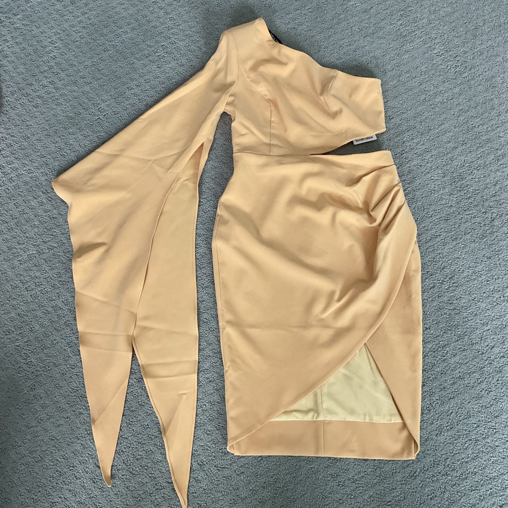 Nwt Lavish Alice Buttermilk Cocktail Dress Size 8 0204